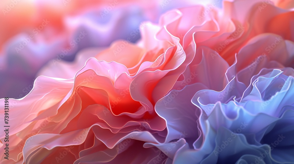 Vivid Bloom Ballet: Petals in bloom, a short scene of a peony blending in vibrant hues. Vivid Bloom Ballet: Petals in bloom, a short scene of a peony blending in vibrant hues.