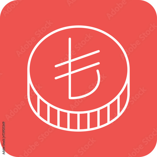Turkish Lira Icon