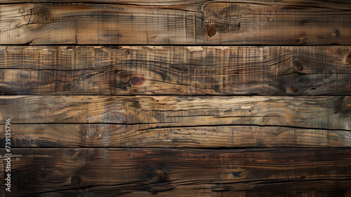Retro Revival: A Wooden Background in Vintage Hues