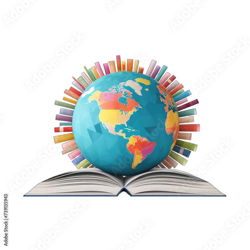Planet and Book png