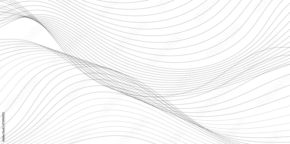 Technology and business wave lines on transparent background. Vector curve wave line seamless pattern. Gray curved line for banner design and frequency sound wave line. Future technology concept. Technology and business wave lines on transparent background. Vector curve wave line seamless pattern. Gray curved line for banner design and frequency sound wave line. Future technology concept.
