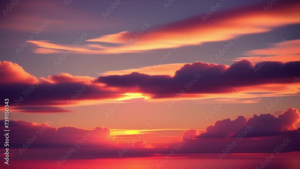 Immerse yourself in the fleeting beauty of a sunrise timelapse, where every second reveals a new burst of color in the sky's ever-changing tapestry.

