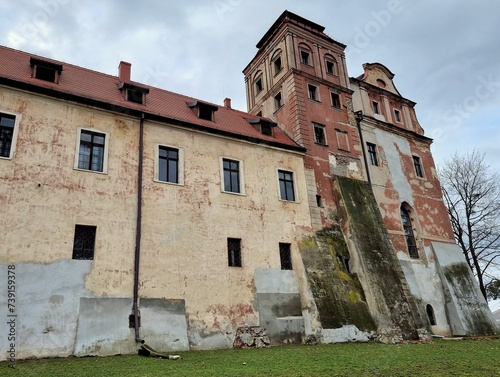 Castle walls in Niemodlin