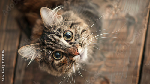 adorable cute cat background  cute face photo
