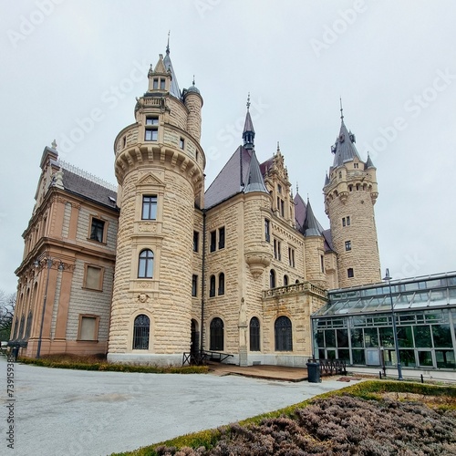 Amazing castle in Moszna