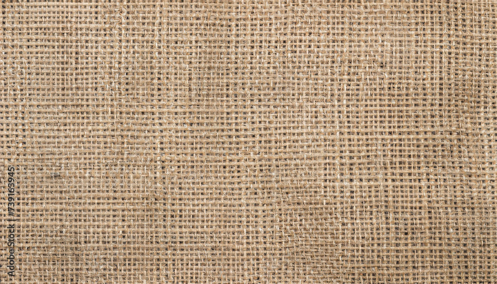 Brown and Cream Canvas or rustic jute sackcloth woven fabric texture background. Textiles for coffee beans. High quality photo Brown and Cream Canvas or rustic jute sackcloth woven fabric texture background. Textiles for coffee beans. High quality photo