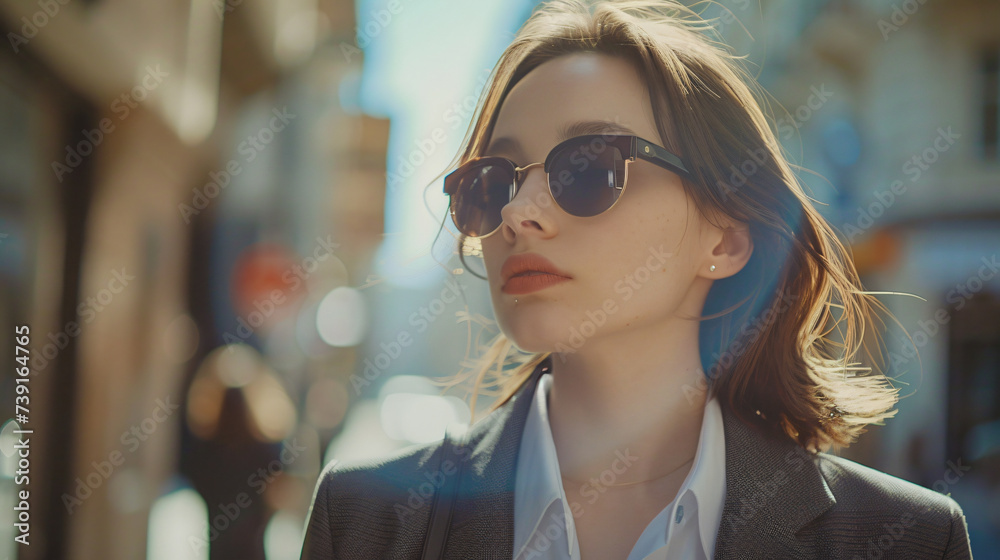 Luxe Stride: Young CEO Radiates Confidence Luxe Stride: Young CEO Radiates Confidence