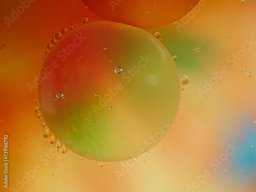 Abstract Oil Bubbles