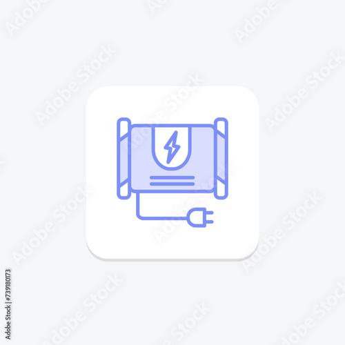 Power-Ups icon, gaming, game, enhancements, boosts duotone line icon, editable vector icon, pixel perfect, illustrator ai file