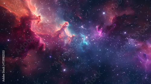 A deep space nebula saar space wallpaper