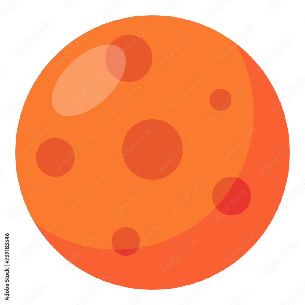 Obraz premium Planet icon.