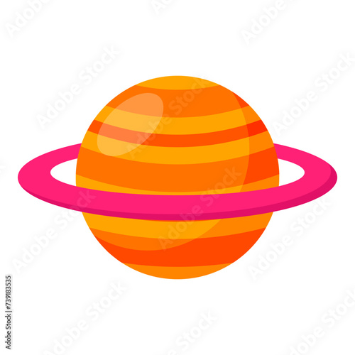 Planet icon.