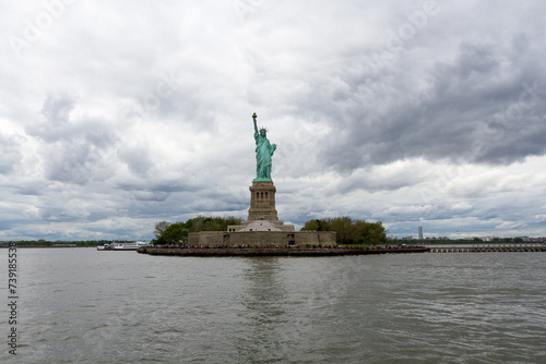 Statue of Liberty at Liberty Island in New York City, USA