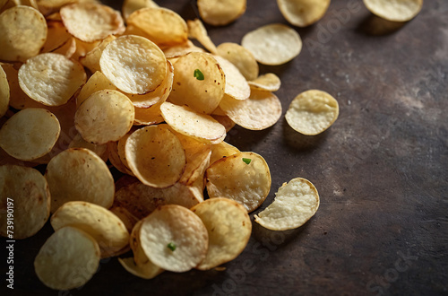 potato chips background