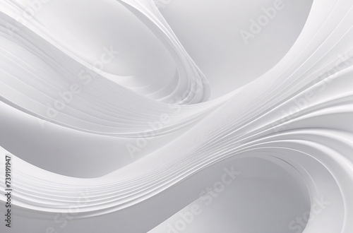 abstract digital 3d created white background 