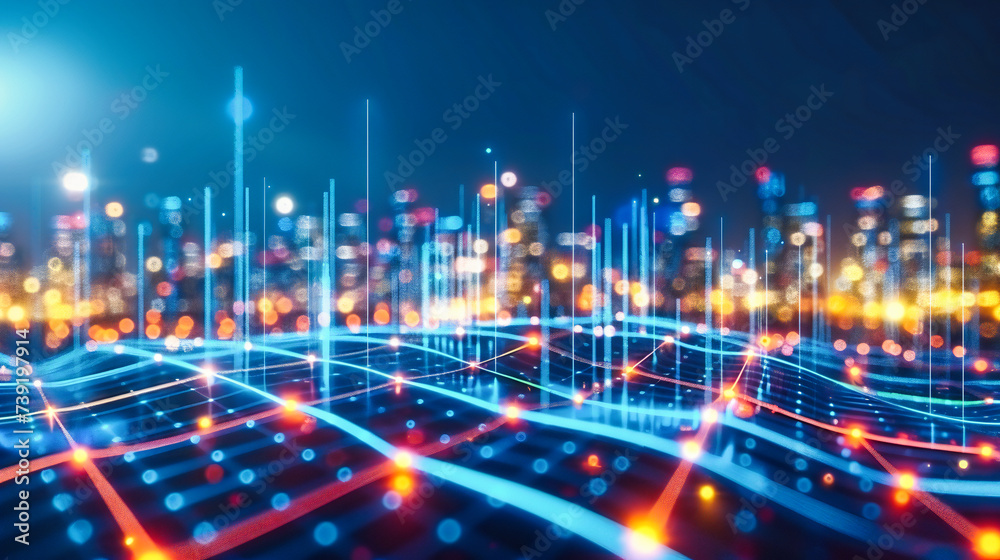 Urban Nexus, A Digital Framework of Connectivity, Illuminating the Pathways of Future Cities