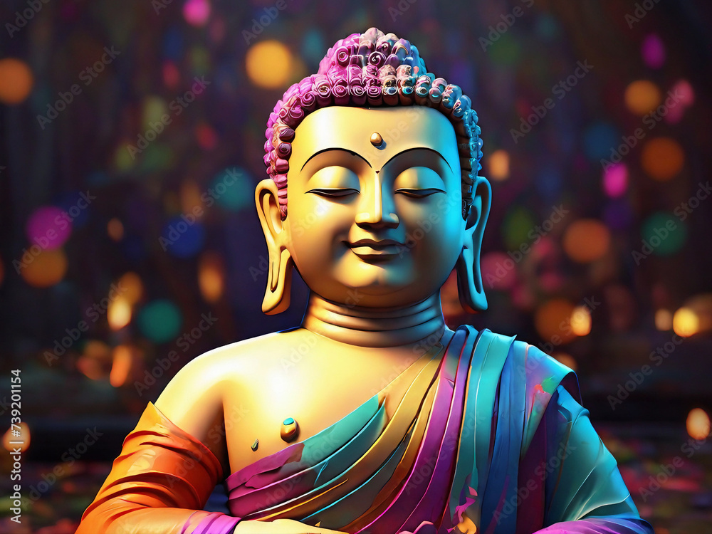 Cartoon Buddha 