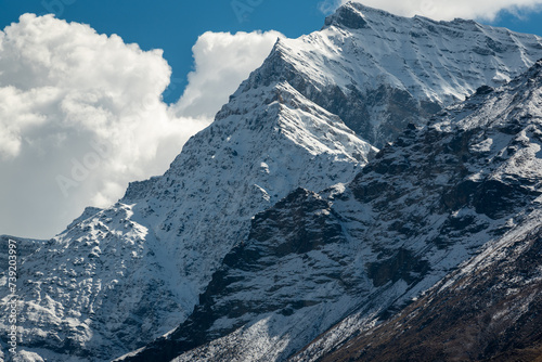 Snow mountains of Himalaya