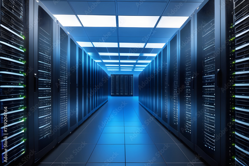 Rows of Servers in a Data Center Rows of Servers in a Data Center
