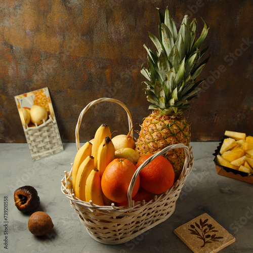 Still life with fruits