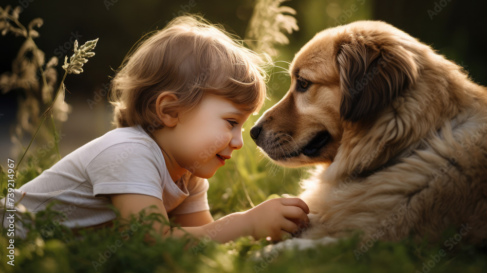 A Child and a Puppy: A Love Story A Child and a Puppy: A Love Story