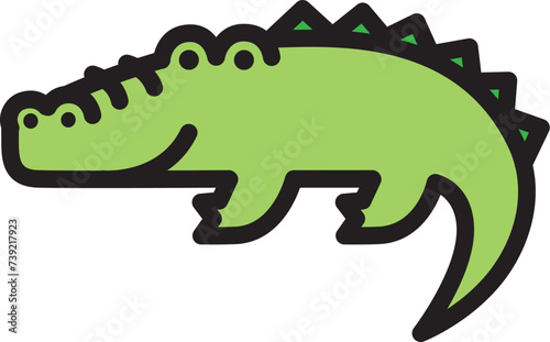 獣家畜ワニ