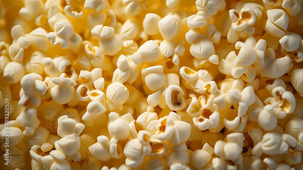 Popcorn explosion, snack background concept Popcorn explosion, snack background concept