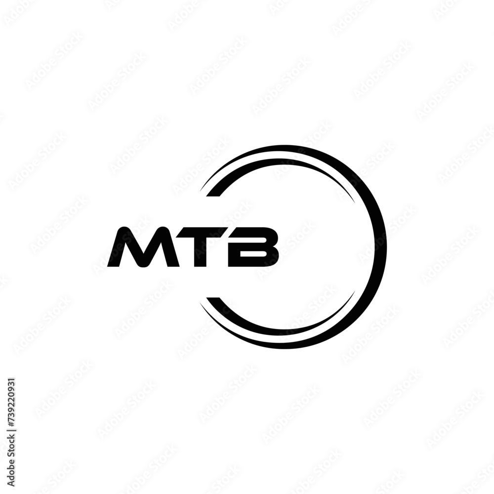 MTB logo. M T B design. White MTB letter. MTB, M T B letter logo design. Initial letter MTB linked circle uppercase monogram logo. M T B letter logo vector design. top logo, Most Recent, Featured,