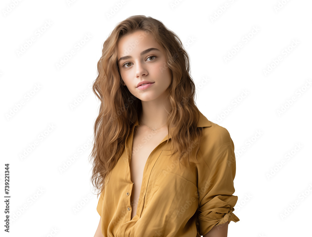 isolated png portrait of natural beautiful smiling young woman in casual style isolated png portrait of natural beautiful smiling young woman in casual style