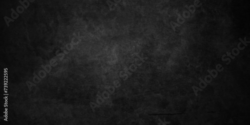 Abstract Dark Black background texture  old vintage charcoal black backdrop paper with watercolor. Modern background with black wall surface  black stucco texture. Black gray satin dark texture.