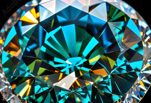 Diamond Gemstone, Precious, Luxury, Jewelry, Gem, Fashion, Accessories, Sparkle, Glitter, Expensive, Rare, Shiny, Elegant, AI Generated