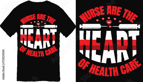 Nurse T shirt Design Vector or EPS