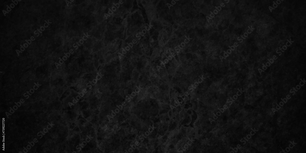 Abstract Dark Black background texture, old vintage charcoal black backdrop paper with watercolor. Modern background with black wall surface, black stucco texture. Black gray satin dark texture.