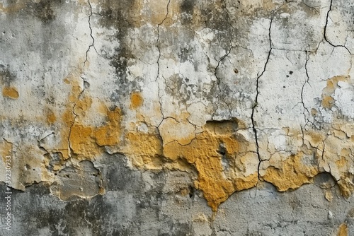 Vintage Concrete Wall Texture with Grunge Effect and Abstract Design