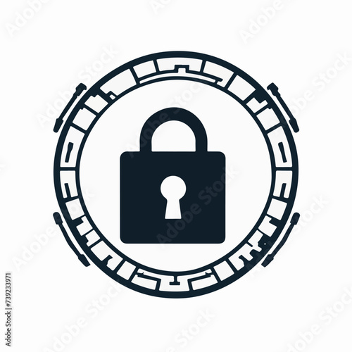 cybersecurity vector