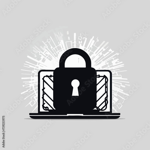 cybersecurity vector