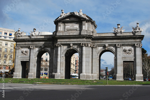 Alcala gate of Madrid