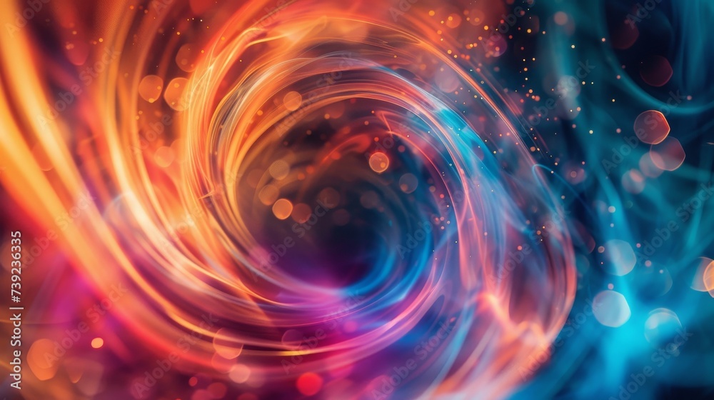Hypnotic dimensions pulsing with vibrant energy Hypnotic dimensions pulsing with vibrant energy