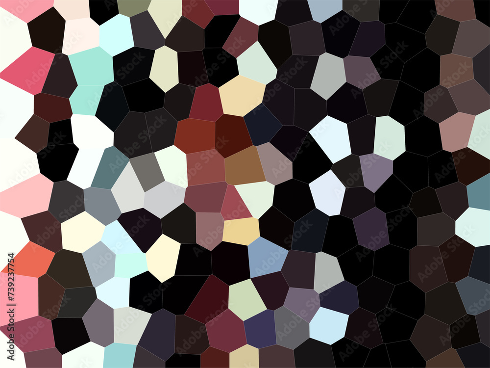 Abstract kaleidoscope mosaic texture. The background pattern is colored Abstract kaleidoscope mosaic texture. The background pattern is colored