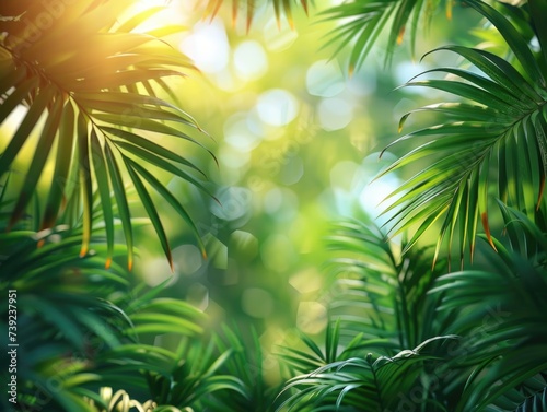  summer tropical background