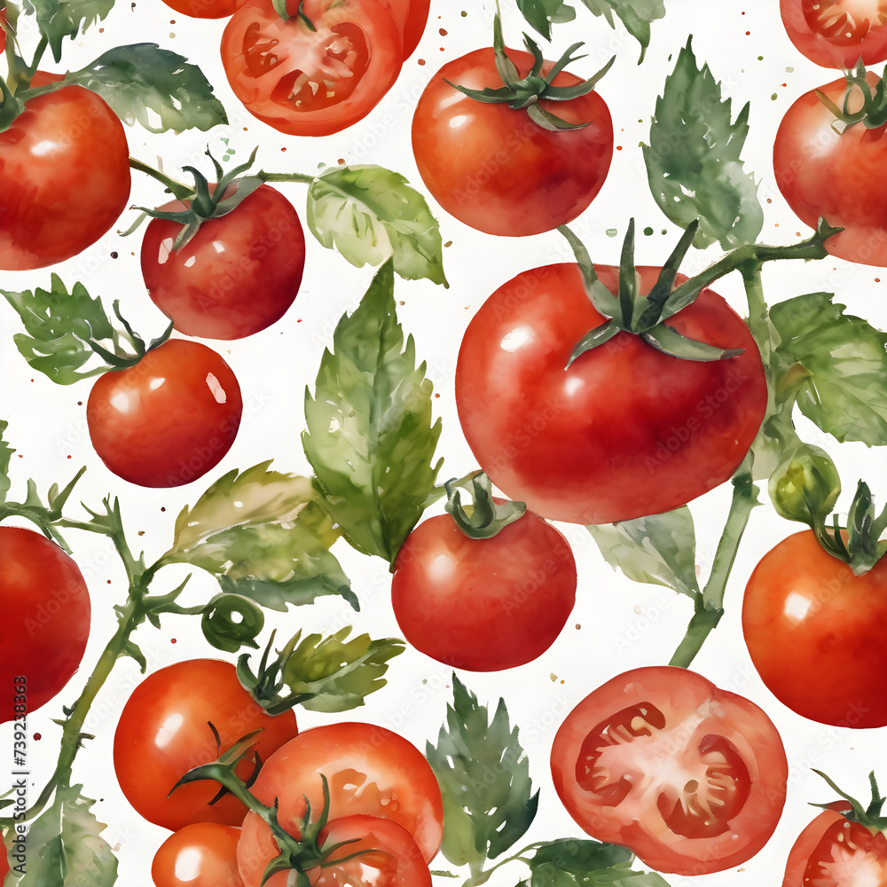 tomatoes on white background tomatoes on white background
