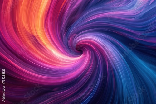 Dynamic and fluid, these psychedelic swirls feature vibrant hues blending together for a visual trip