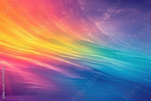 Rainbow gradient, seamless flow of colors, vibrant and uplifting wallpaper