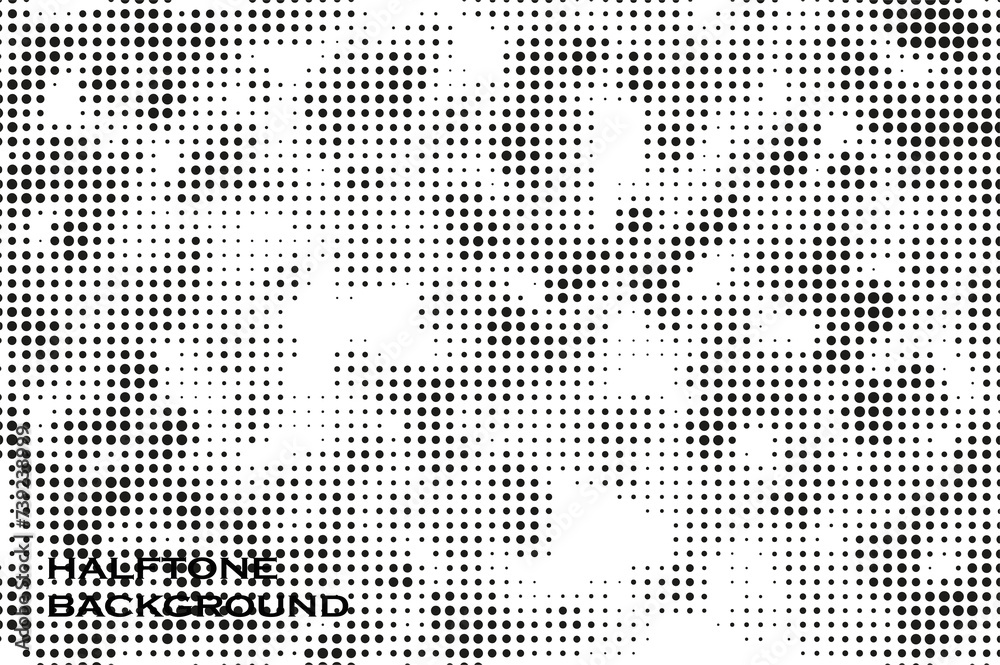 Minimalist Monochrome Frame with Seamless Vector dots Minimalist Monochrome Frame with Seamless Vector dots