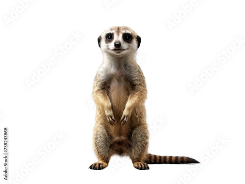 standing meerkat animal png / transparent © MrQ