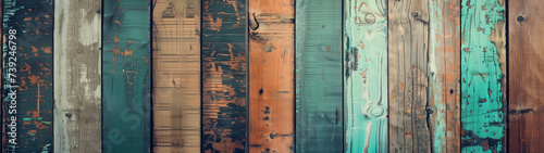 Rustic Reverie: Retro Wooden Texture