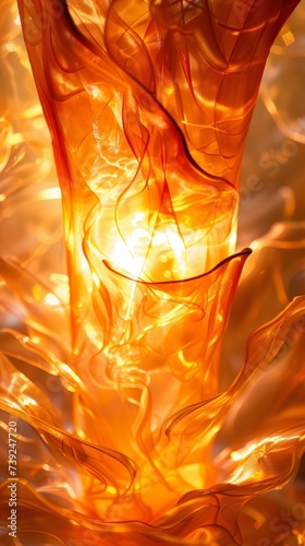 Sun catcher glowing in a domestic setting small but impactful art piece