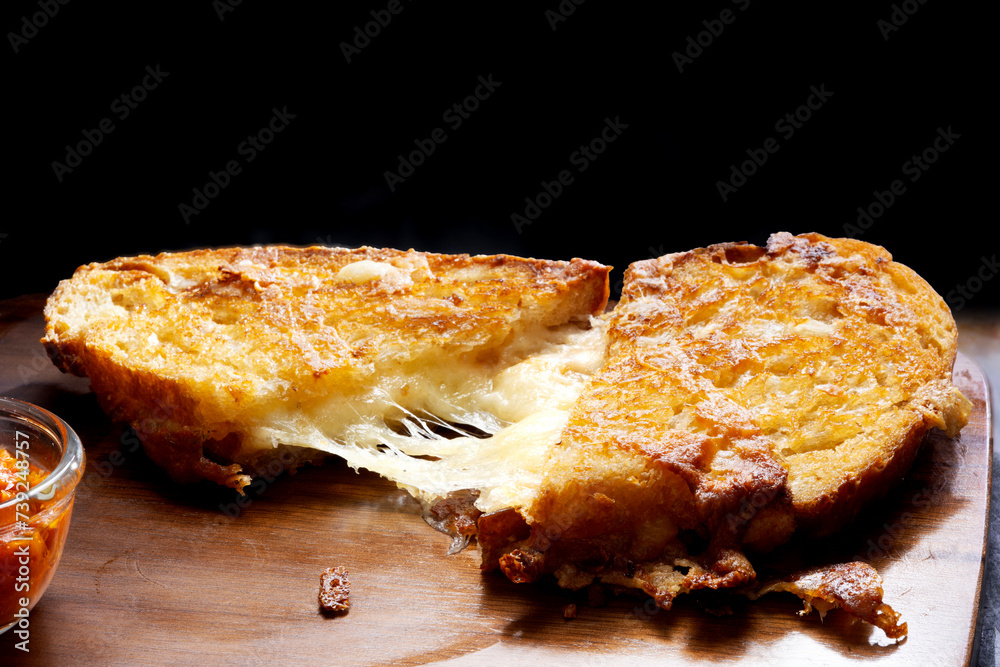 italian american grilled cheese sandwich