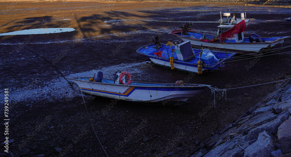 Fototapeta premium 어촌 풍경