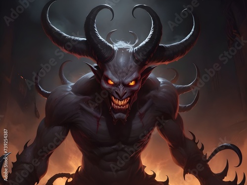 Demonic Possessor Horror Monster photo